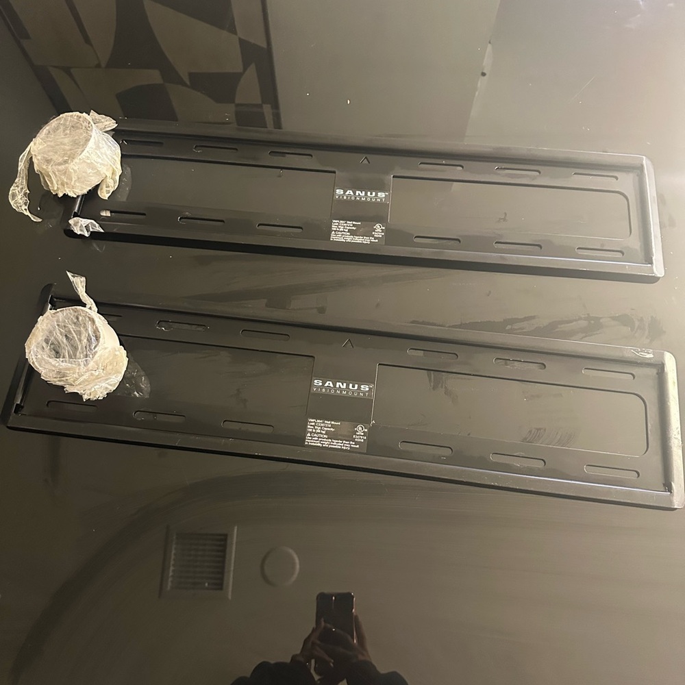 Sanus Black Electronics Mounting Brackets